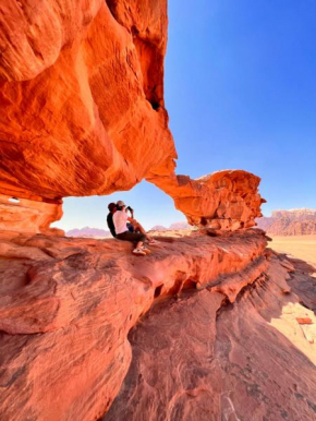 Wadi Rum dune rocks camp